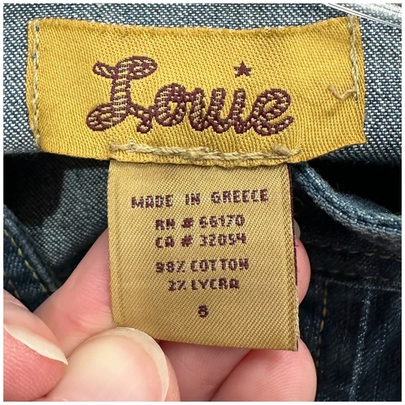 2004 Anthro “Perfect Denim Jacket” by Louie - Picture 10 of 11